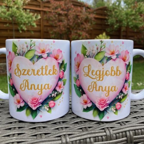 Kerámia bögre - Szeretlek Anya