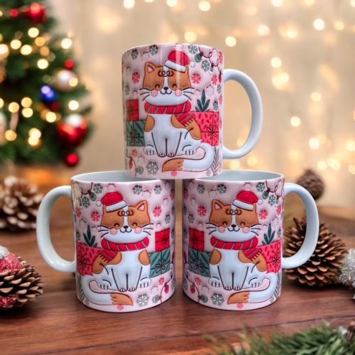 Cicás Karácsonyi bögre 3 dl