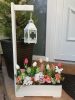 BT01. Tavaszi virágláda betét tulipánnal, gyöngyikével 40 cm-es