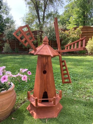 Szélmalom 100 cm-es - barna