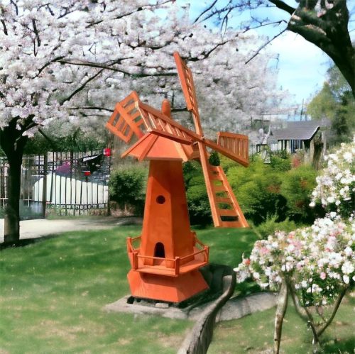Szélmalom 100 cm-es - barna