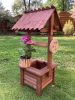 Fa kerekes kút 66 cm  