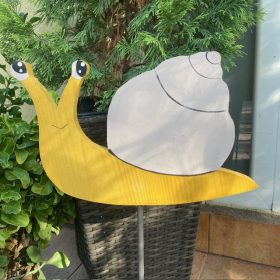 Csiga fa dekoráció