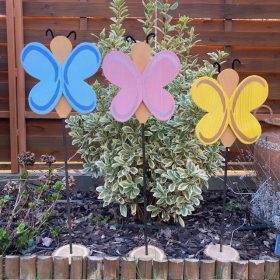 Lepke fa dekoráció