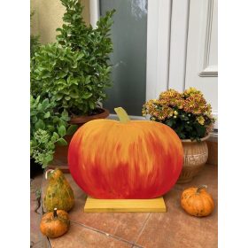 Óriás tök, halloween dekoráció 42 cm