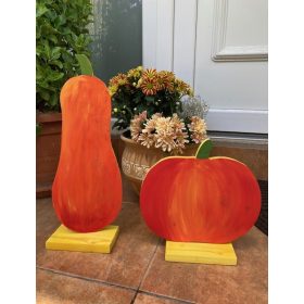 Halloween dekoráció - tök szett 2 részes