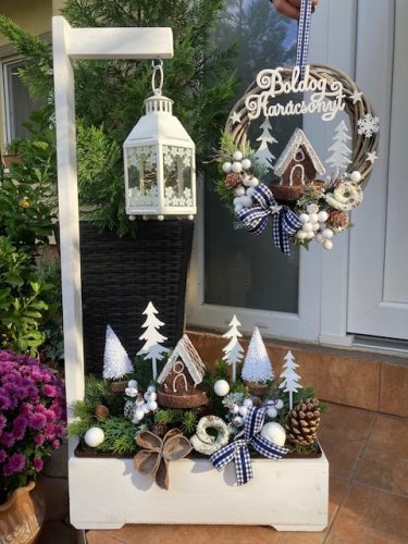 "Mesebeli táj" ajtódísz, 25 cm