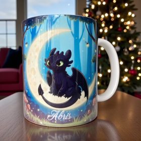 Így neveld a sárkányod bögre - saját névvel V1