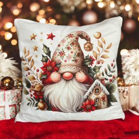 Karácsonyi manó kollekció - párnahuzat, bögre V2