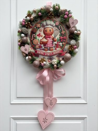 Ajtódísz CUKRÁSZ MÉZIVEL - 25 cm