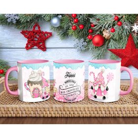 Karácsonyi bögre SAJÁT NÉVVEL - V3.