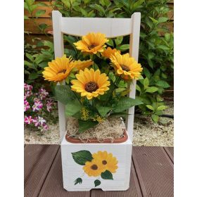 Napraforgós virágláda I.