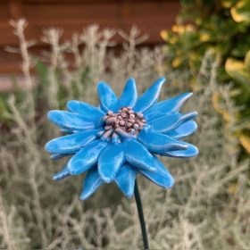 Búzavirág - kerámia virág