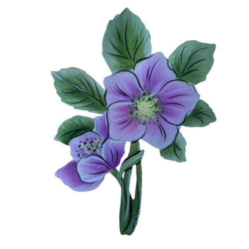 Kézzel festett hunyor pálcás beszúró 