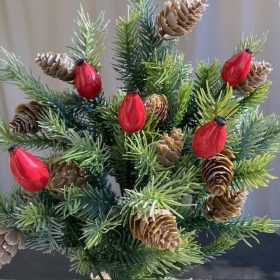 Kerámia csipkebogyó - többféle szín