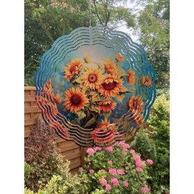 Szélforgó napraforgóval - VIDEÓVAL!