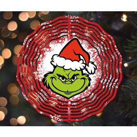 Karácsonyi szélforgó grinccsel