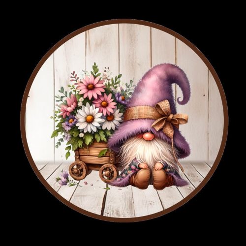 Szélforgó tavaszi manókkal - többféle!