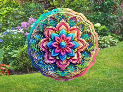 Szélforgó MANDALA 3. - VIDEÓVAL