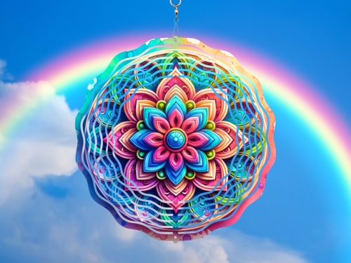 Szélforgó MANDALA 3. - VIDEÓVAL