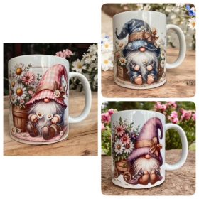 Tavaszi manós bögre szett 3 részes