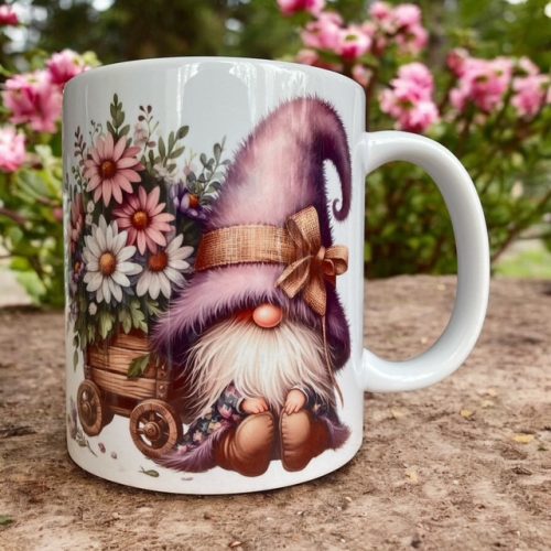 Tavaszi manós bögre szett 3 részes