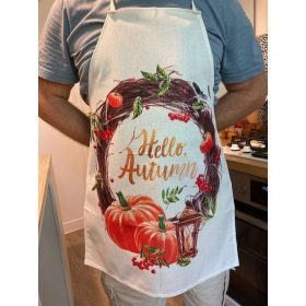 Kötény őszi motívumokkal V4