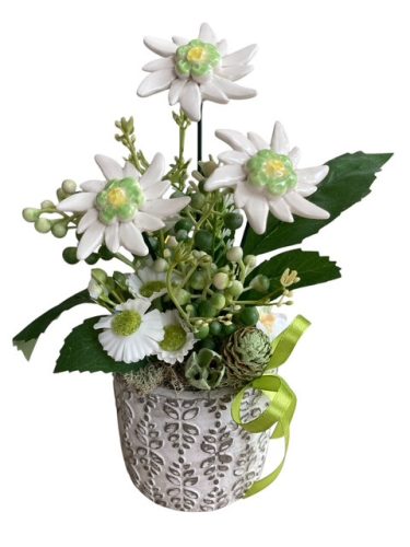 Tavaszi asztaldísz havasi gyopárral