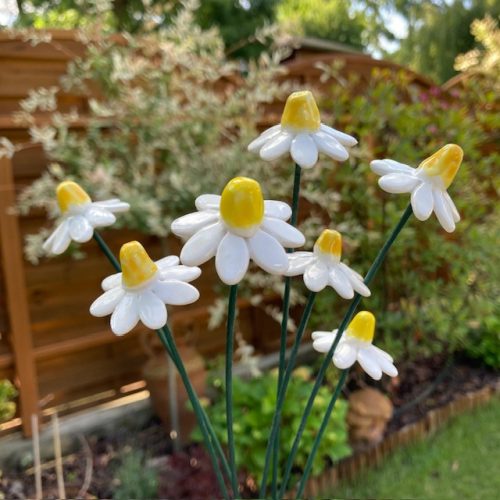 Kamilla - kerámia virág