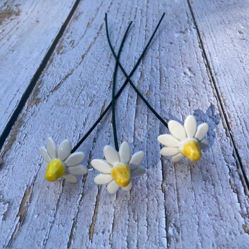 Kamilla - kerámia virág