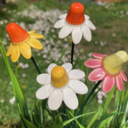 Kamilla - kerámia virág