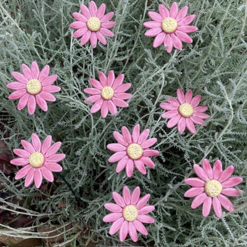 Réti margaréta - kerámia virág