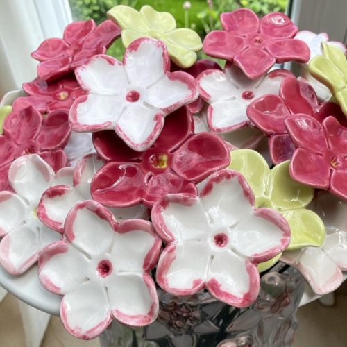 Petúnia - kerámia virág