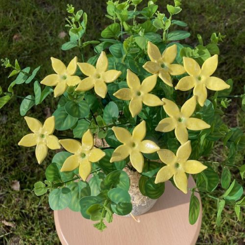 Kerámia virág - Jázmin