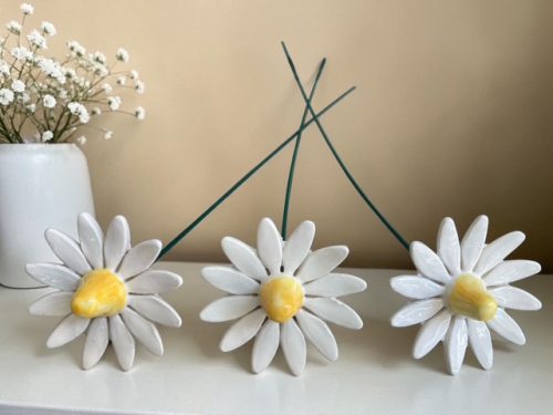 Margaréta - kerámia virág