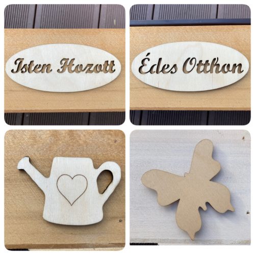 Lámpás virágláda  - többféle szín