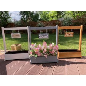 Táblás virágláda  - többféle szín