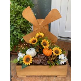 Malom virágláda  - többféle szín