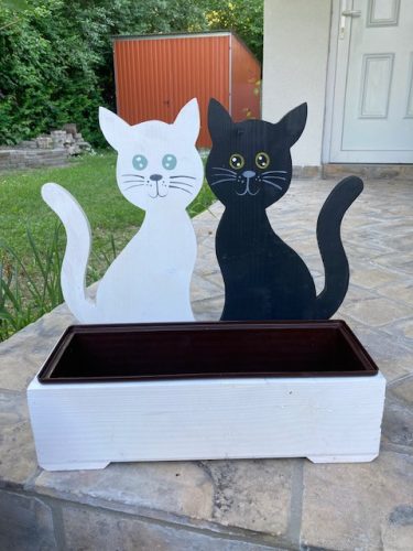 Cicás virágláda  II.