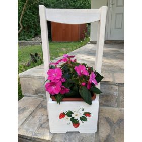 Epres virágláda - kocka aljú, 50 cm magas