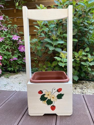 Epres virágláda - kocka aljú, 50 cm magas