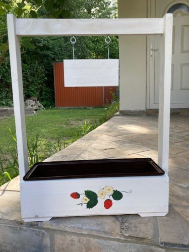 Epres virágláda táblás I.