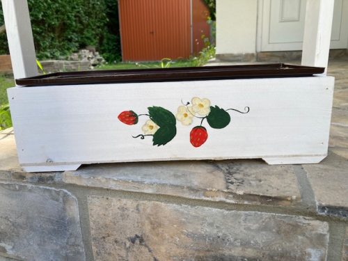 Epres virágláda táblás I.