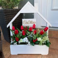 Tavaszi virágládák