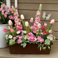 Virágláda betétek