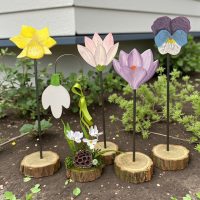 Tavaszi fa dekoráció