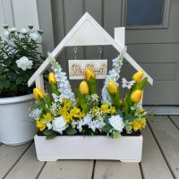 Beültethető virágládák