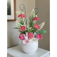 Kerámia virágos ajándékok