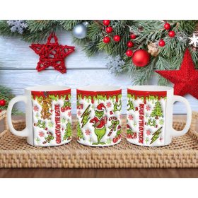 Grincses karácsonyi bögre V16