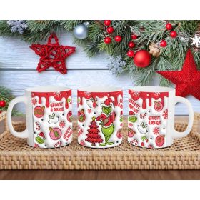 Grincses karácsonyi bögre V18